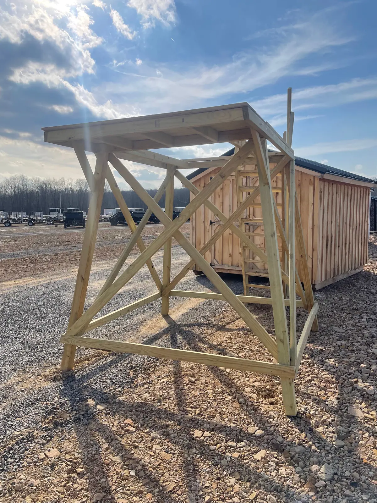 8' Tall Platform For Shanties 1