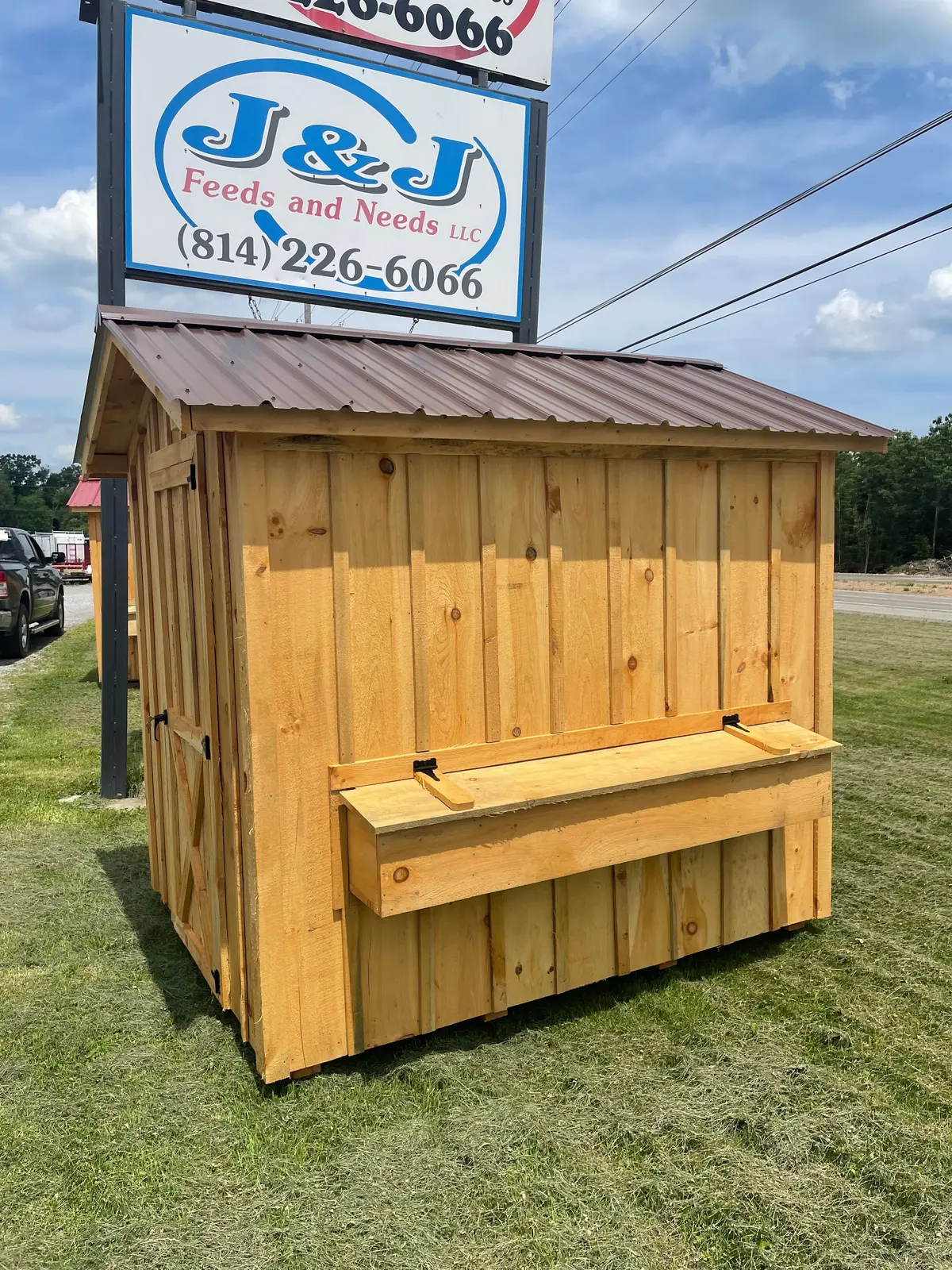 6X8 Chicken Coop 1