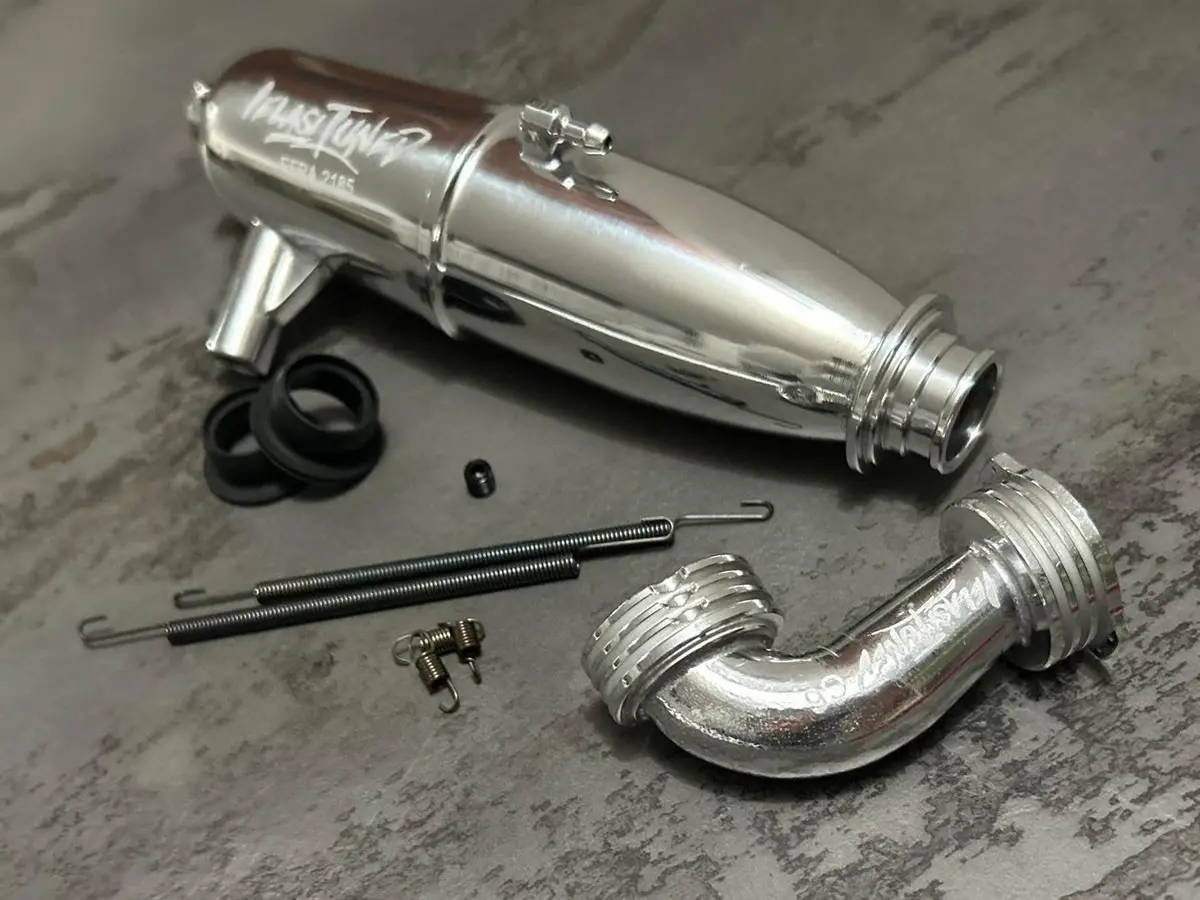 Ielasi Tuned Efra 2185 C6 1/8 On Road Exhaust Kit 1