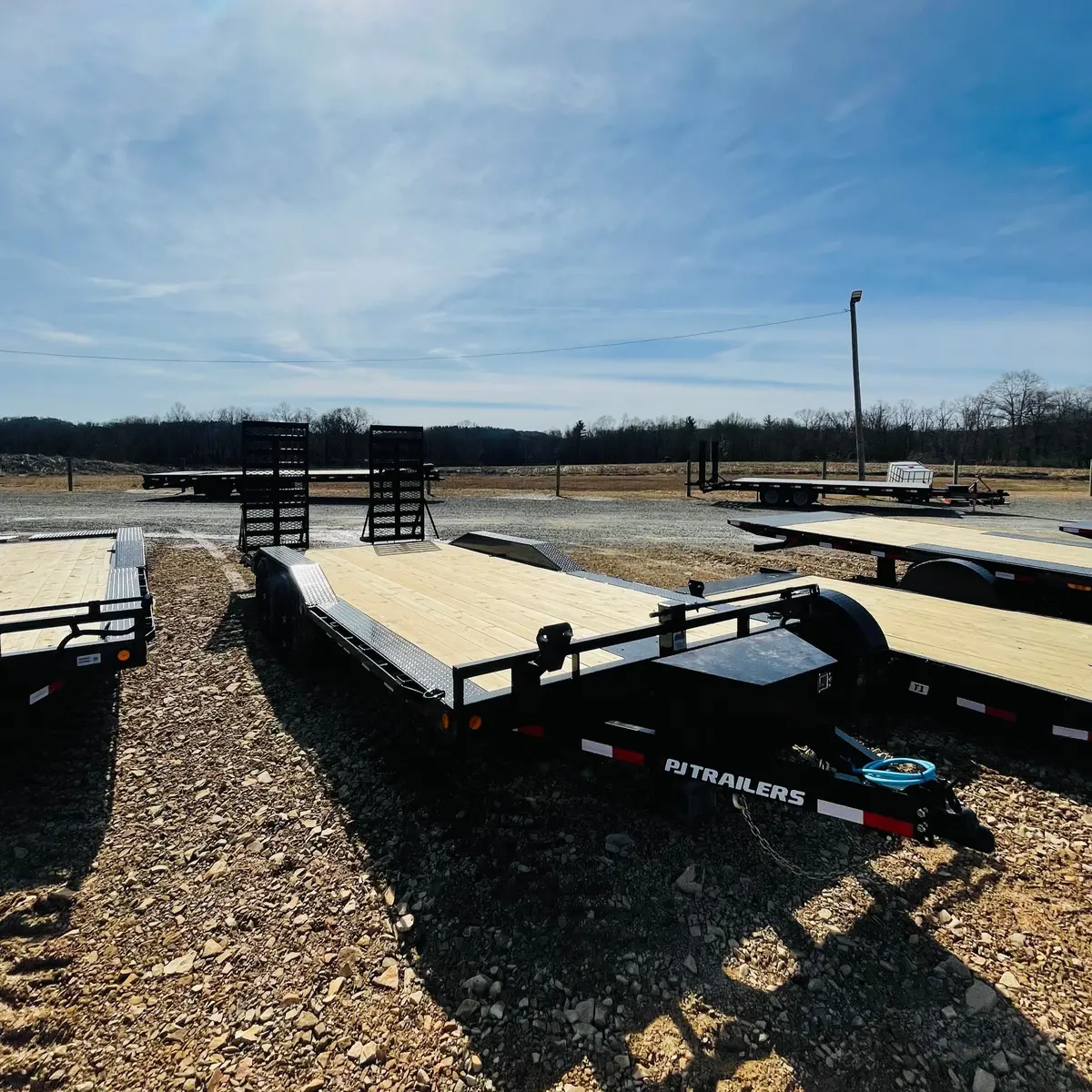 2024 Pj B6 8.5X20 Super Wide Hd Ramps/ 10 Ply Tires 1