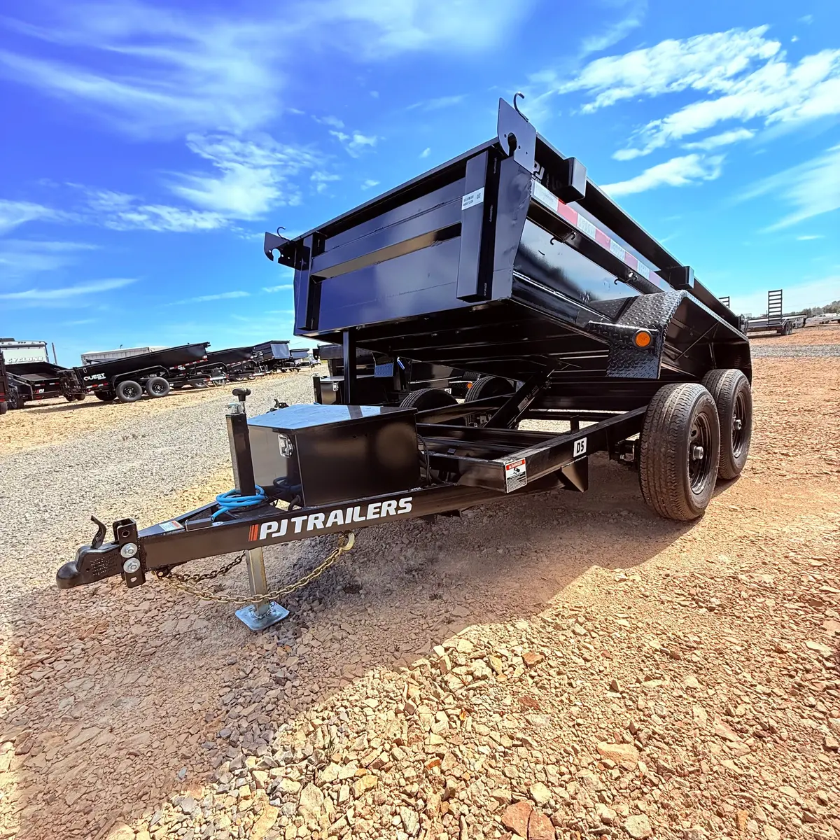 2026 Pj (D5) 5X10 Tandem Dump 9899# Gvwr 1