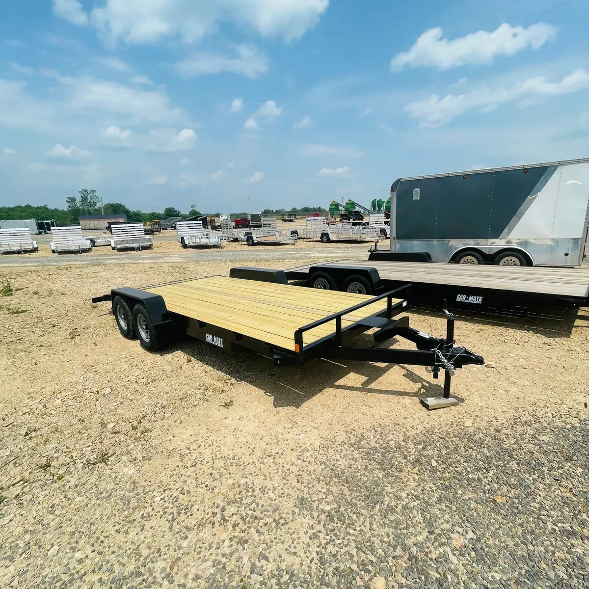 2025 Car Mate 8X18 Car Hauler 9990# 1