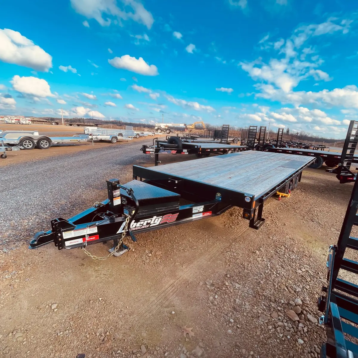 2024 Liberty 8.5X20 Deck Over Flatbed 16K Gvwr 1