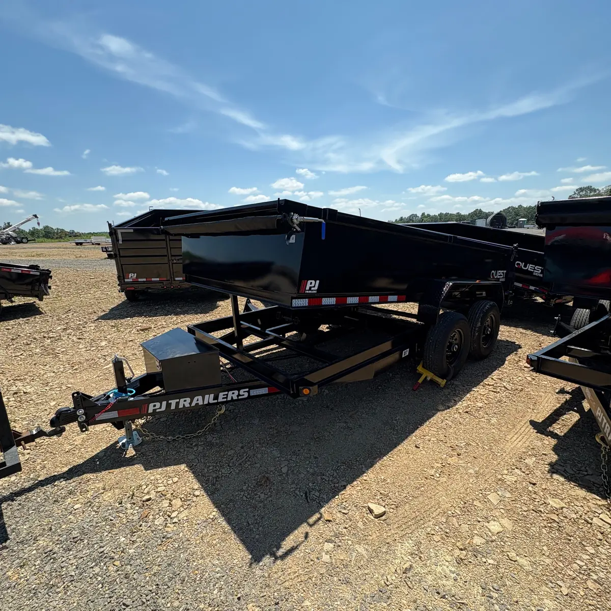 2026 Pj D7 7X14 Dump 14,000# Gvwr 1