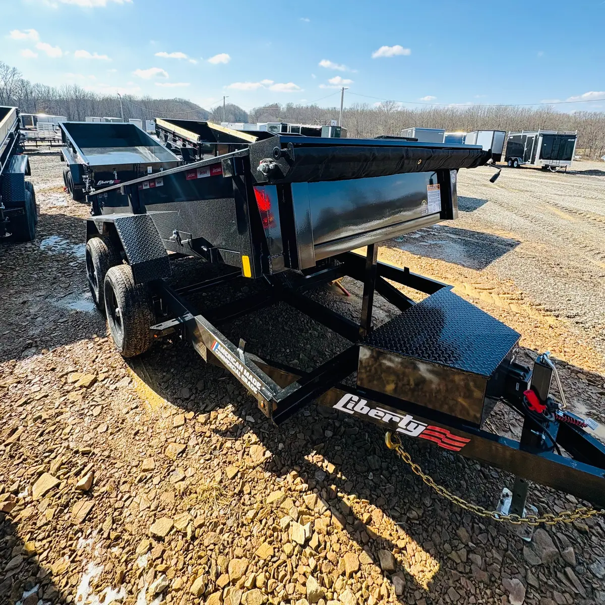 2026 Liberty 6X12 Dump 10K- Ramps And Tarp 1