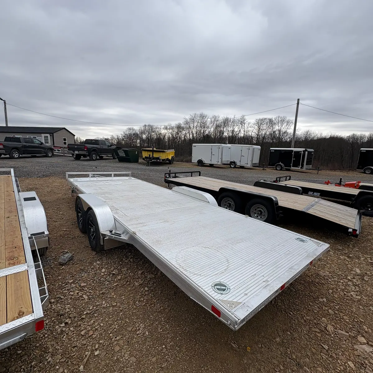 2026 Sport Haven 7X20 Aluminum Tilt Trailer 9990# Gvwr 2