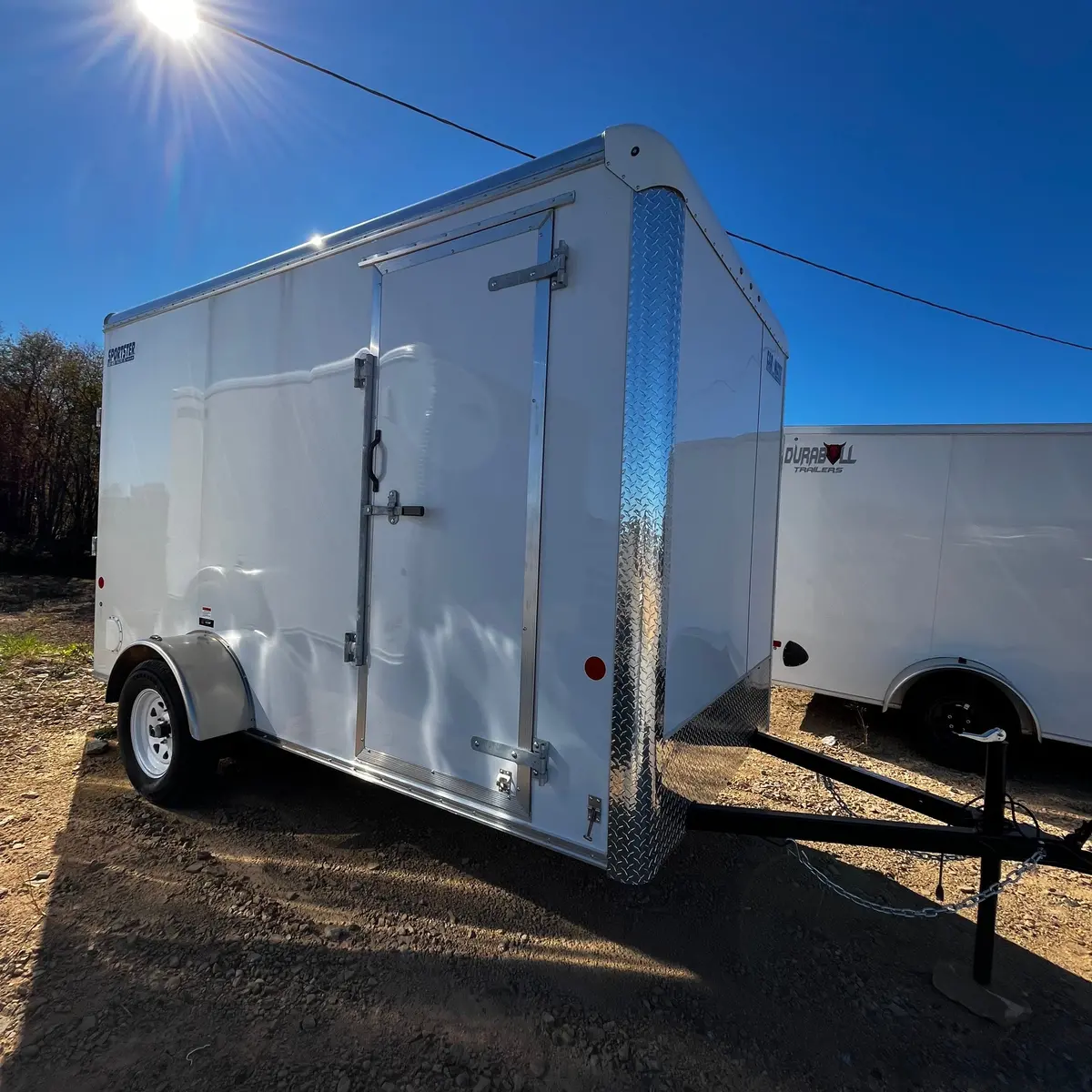 2025 Car Mate 6X12 Sportster W/ Ramp Door & 12" Additional Height 1