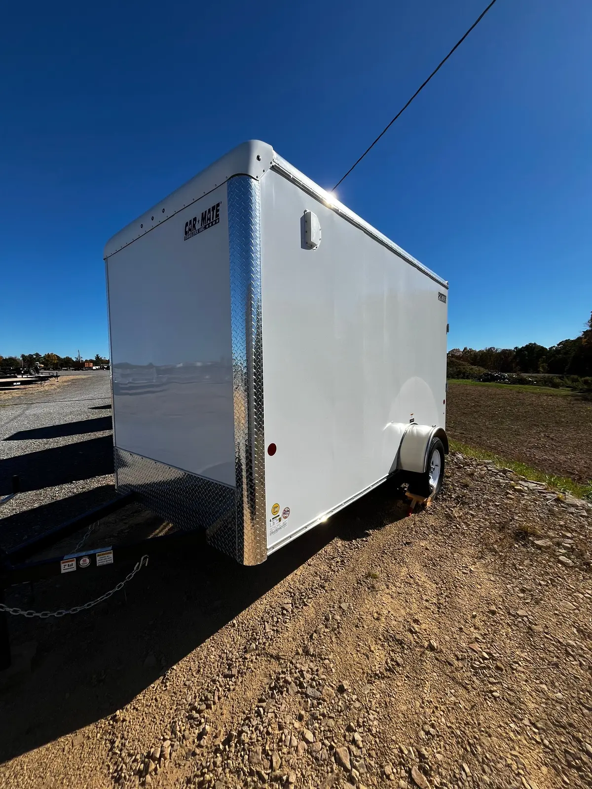 2025 Car Mate 6X12 Sportster W/ Ramp Door & 12" Additional Height 2