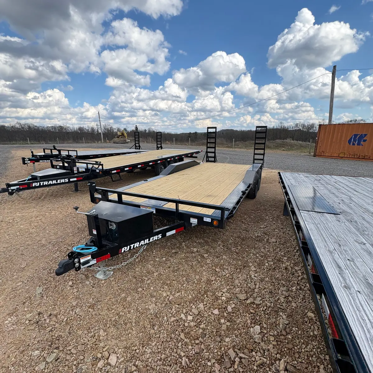 2026 Pj B5 8X20 Buggy Hauler W/ Stand Up Ramps 1