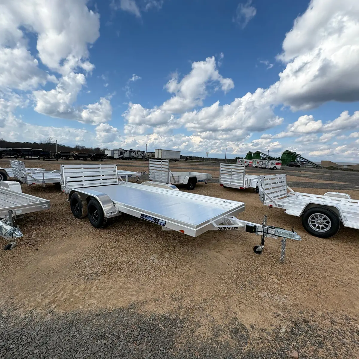 2027 Aluma 78"X16' Utility (7816Esa-Ta-El-Bt) 1