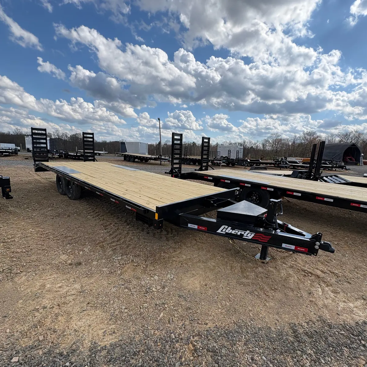 2025 Liberty 8.5X25 Deckover Flatbed 14K Gvwr 1