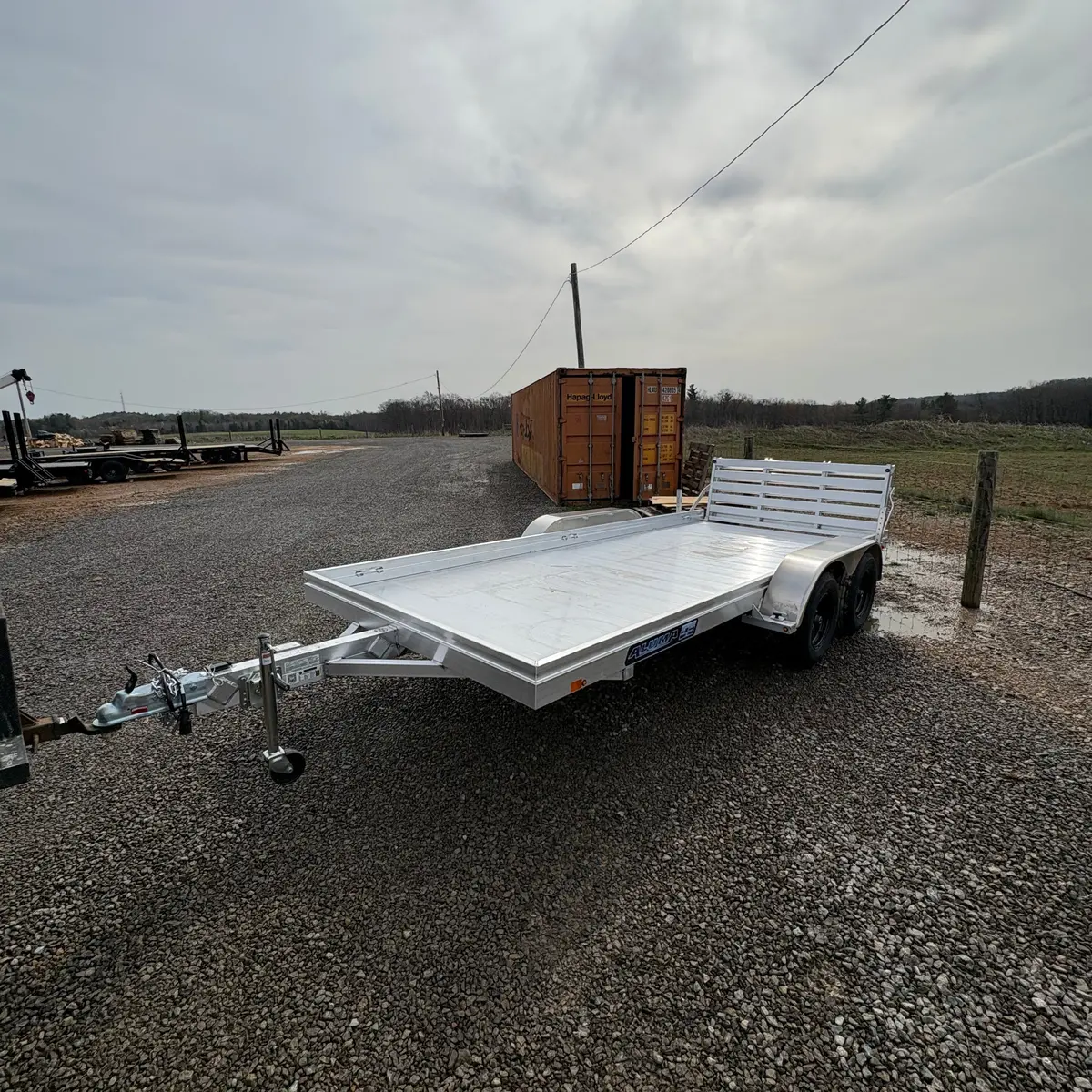 2027 Aluma 78"X16' Utility (7816Esa-Ta-El-Bt) 1