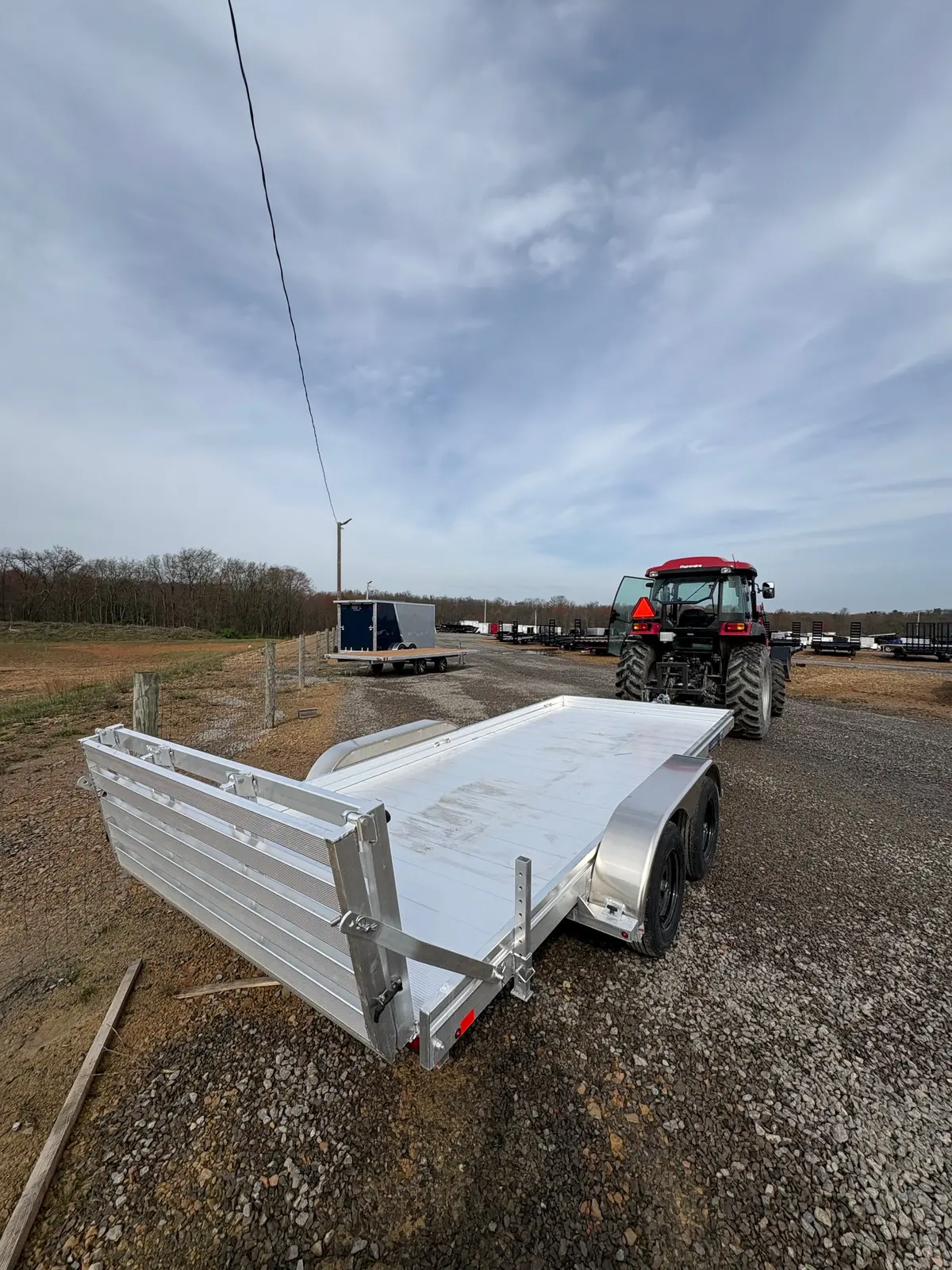 2027 Aluma 78"X16' Utility (7816Esa-Ta-El-Bt) 2