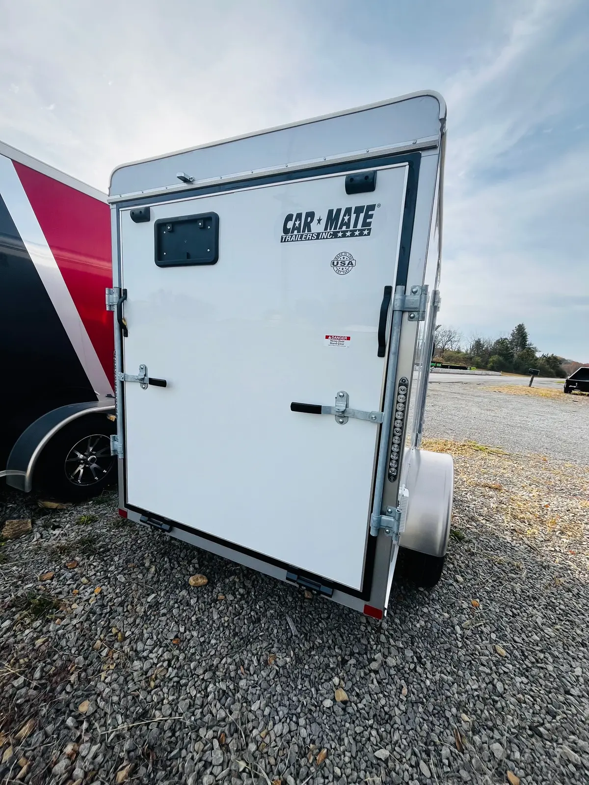 2026 Car Mate 5X8 1/2 V-Sport W/ Ramp Door & 6"^ Added Height 2