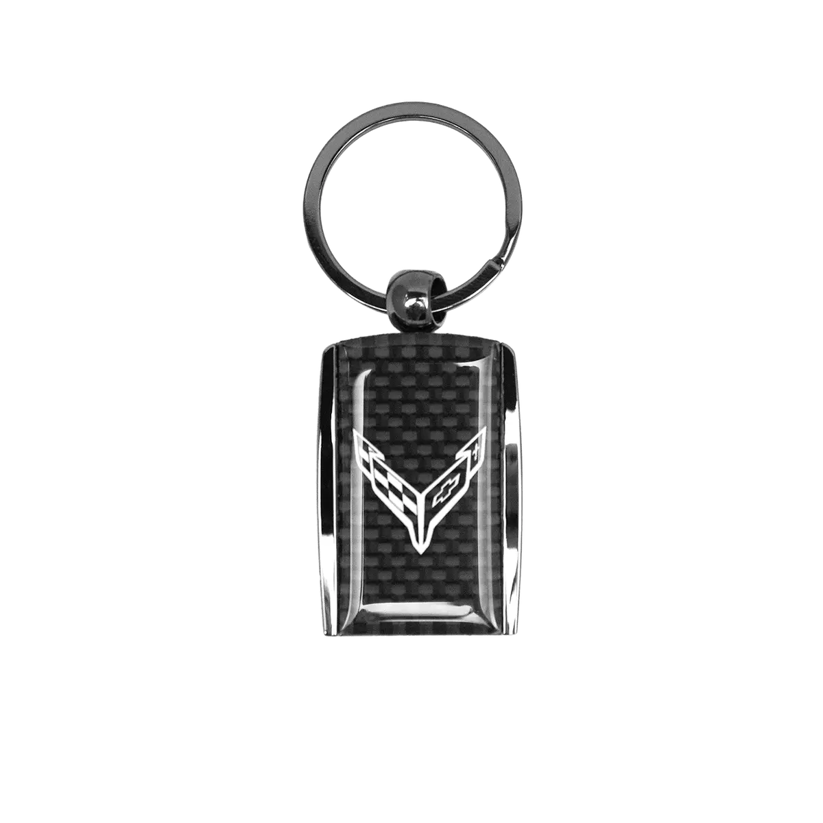 Corvette Carbon Fiber Keychain 1