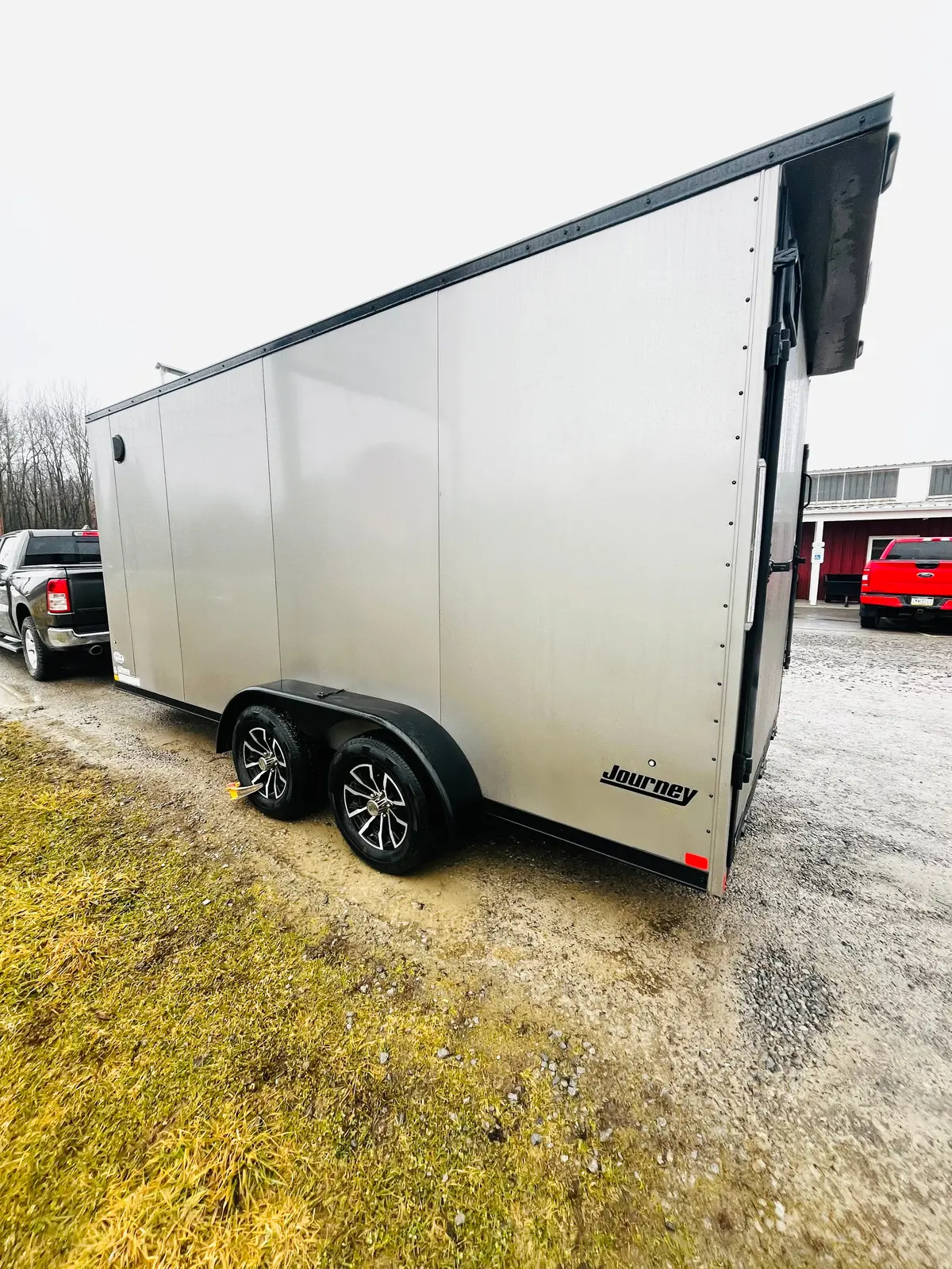 Preowned 2024 Pace 7X16 Journey Blackout W/ Ramp Door 2