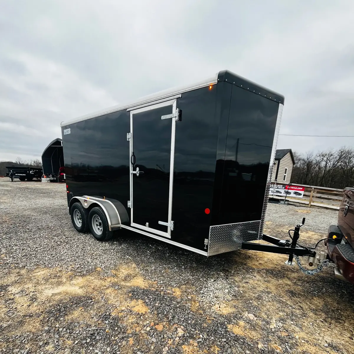 2026 Carmate 7X14 Hd V-Sport Cargo W/ 6"^/Ramp 1