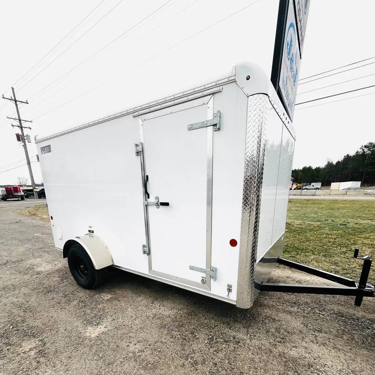 2026 Car Mate 6X12 Sportster W/ Ramp 1