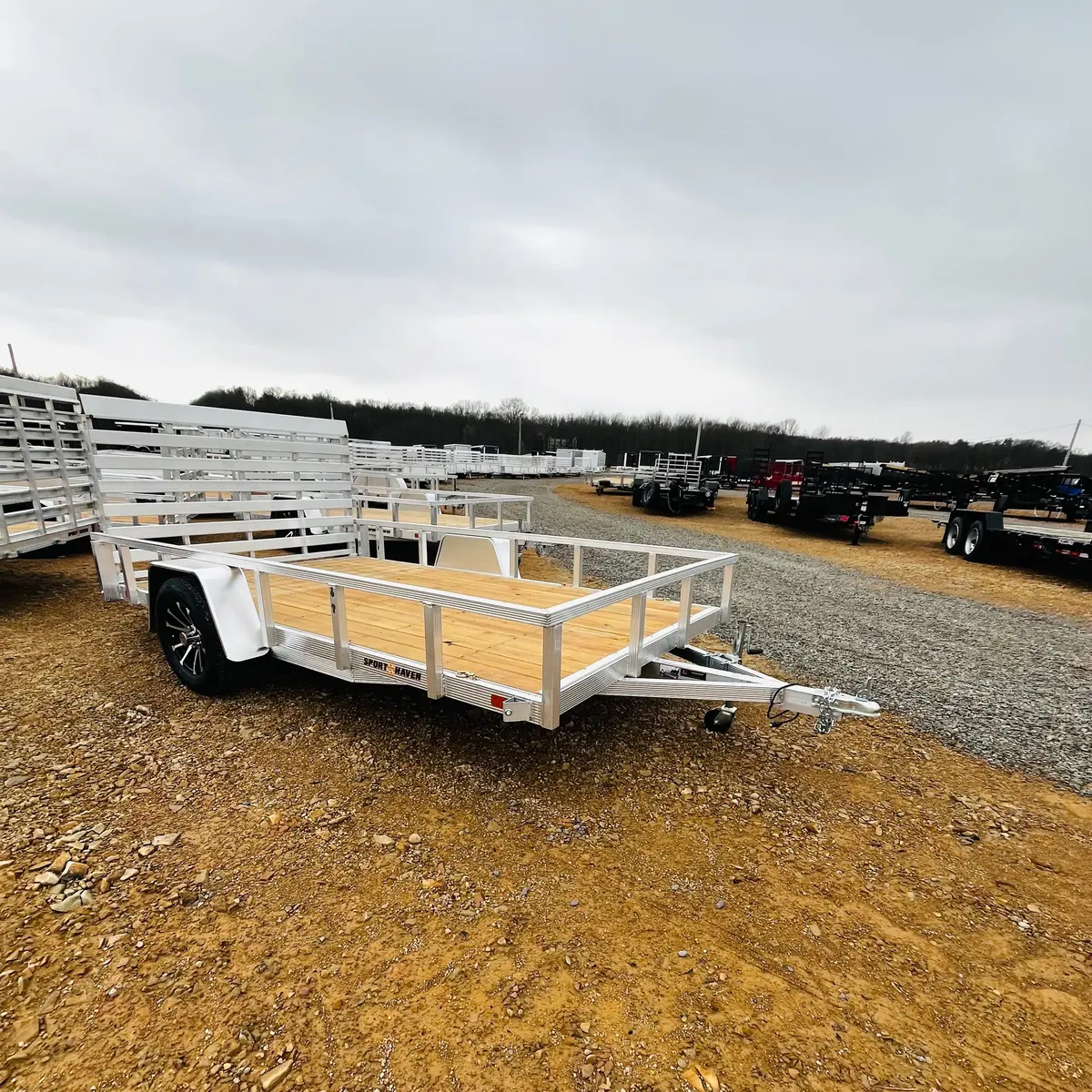 2026 Sport Haven 7X12 Aut W/ Aluminum Wheels 1