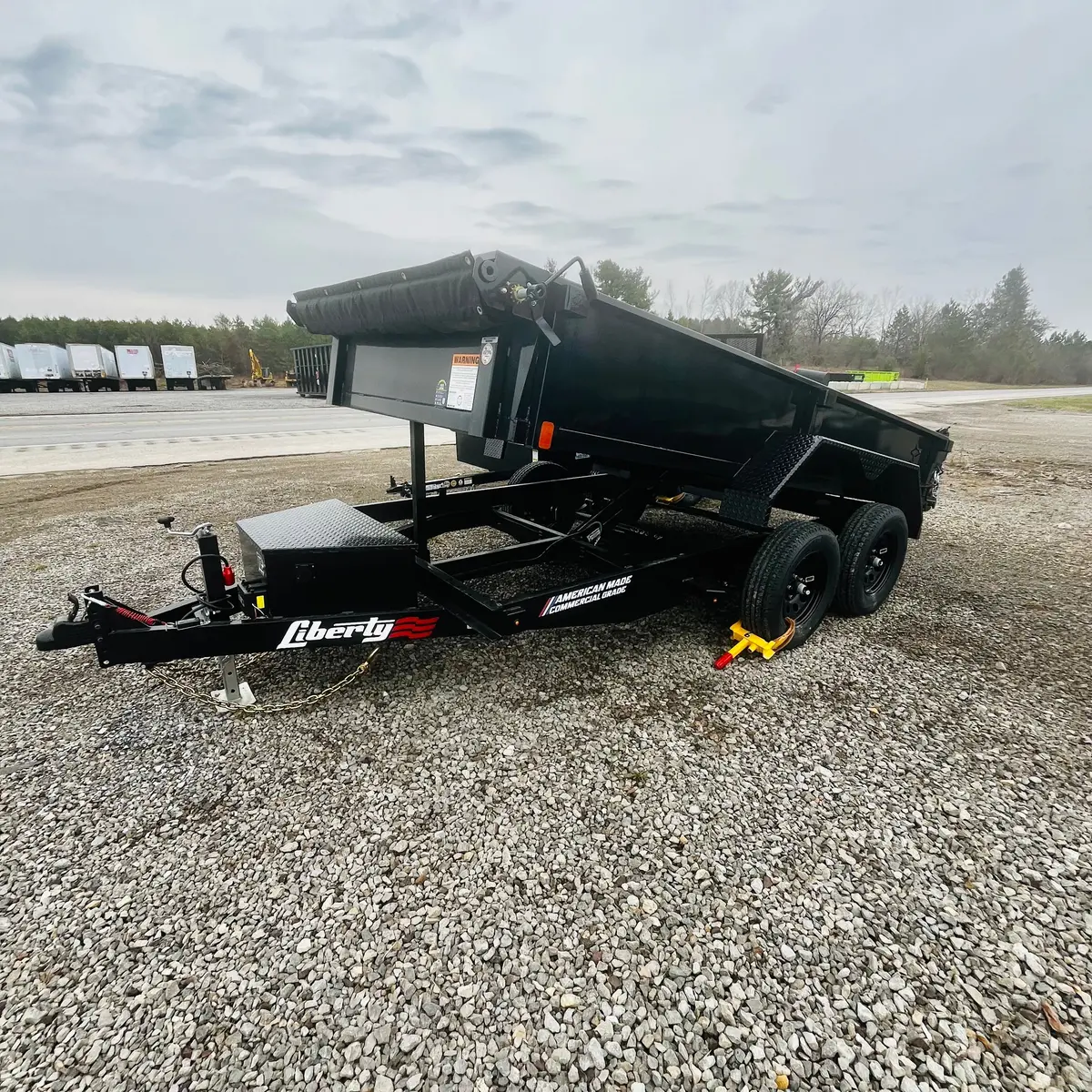 2026 Liberty 6X12 Dump W/Tarp Kit/Ramps/7K Gvwr 1