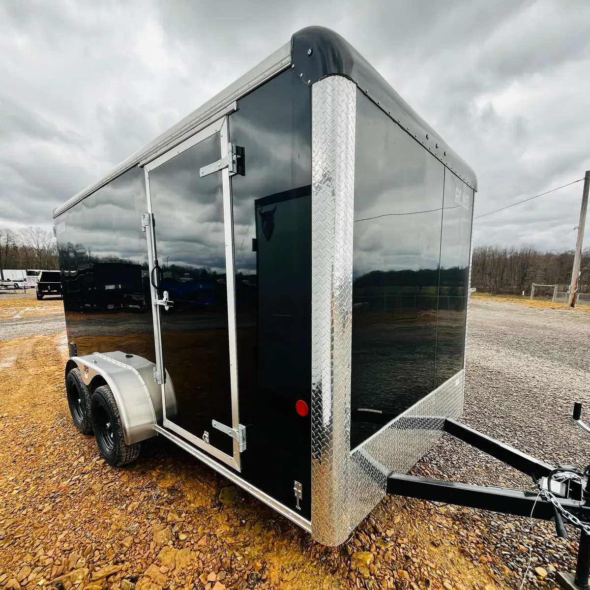 2026 Car Mate 7X14 Hd Sportster W/ 6"^/Barn Door 1