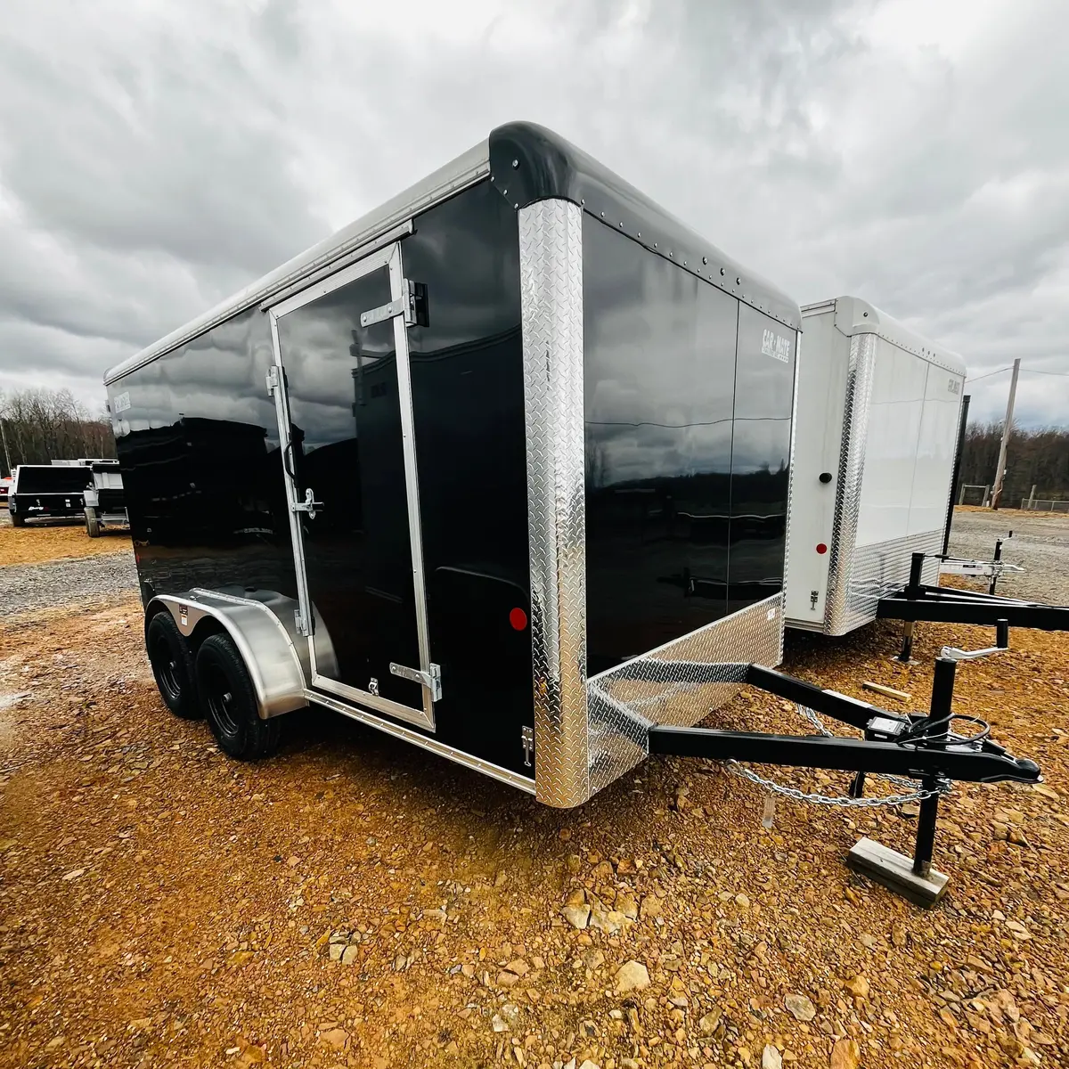 2026 Car Mate 7X14 Hd Sportster W/ Barn Doors 1