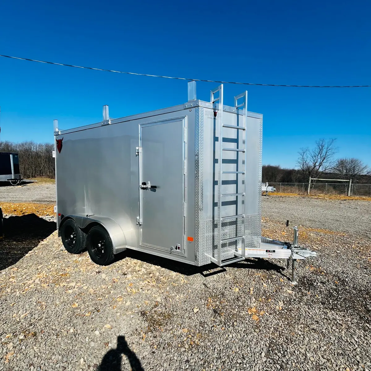 2026 Durabull 7X12 Contractor Package W/ Barn Doors And Ramps 1