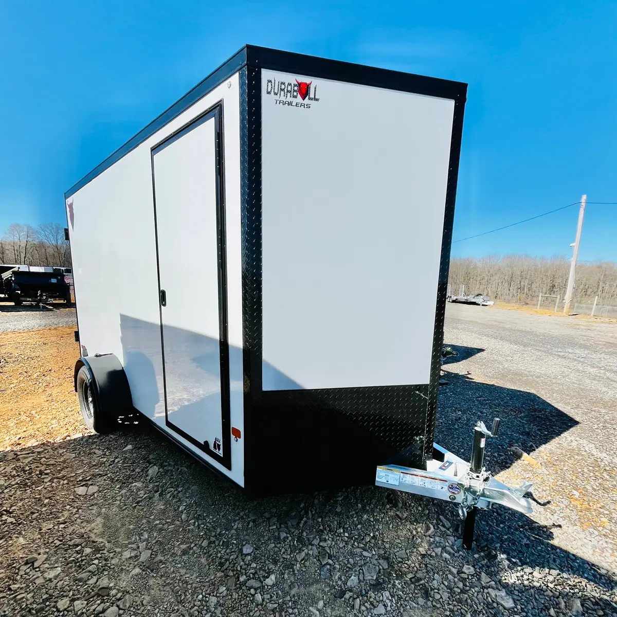 2026 Durabull 6'X12' All Aluminum Elite W/ Barn Doors 1