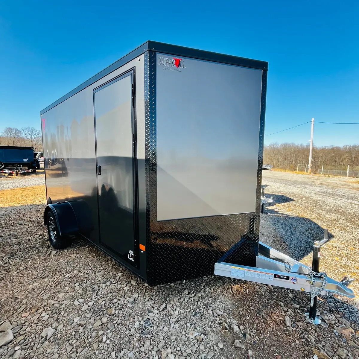 2026 Durabull 84"X12' All Aluminum Elite W/ Ramp Door 1