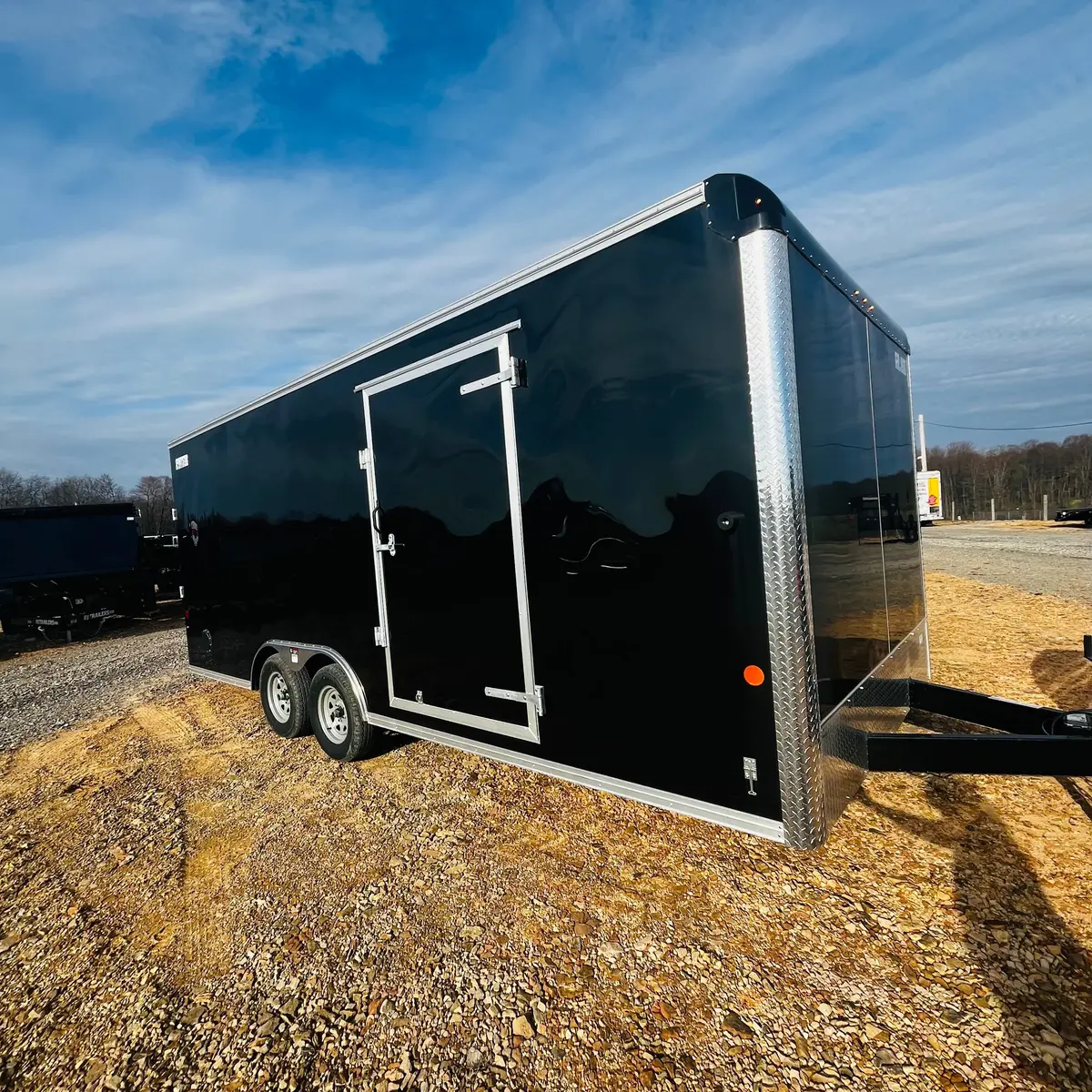 2026 Car Mate 8.5X20 Sportster Car Trailer / 7K Gvwr / Ramp Door/ 7' Tall 1