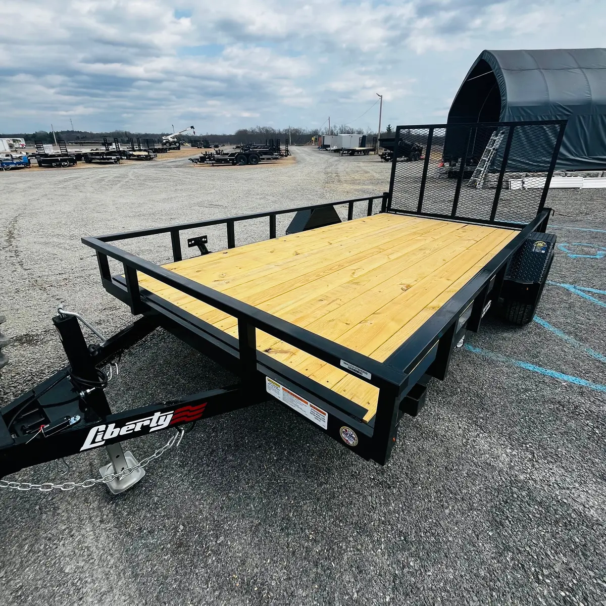 2026 Liberty 7X14 Utility 5K Gvwr 1