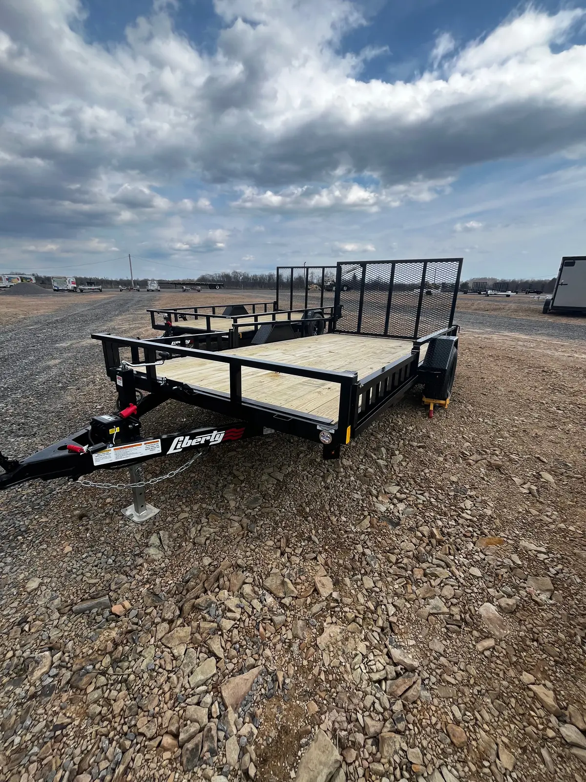 2026 Liberty 7X14 Utility 5K Gvwr W/ Atv Ramps 2