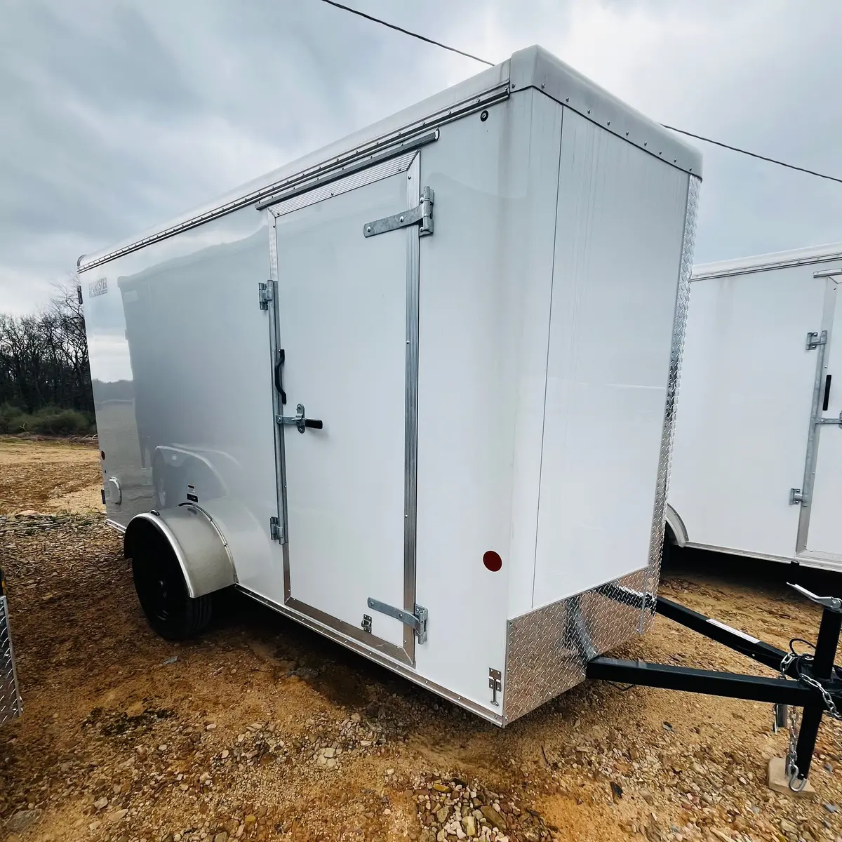 2026 Carmate 6X12 V-Sport W/ 6"^/Barn Doors 1