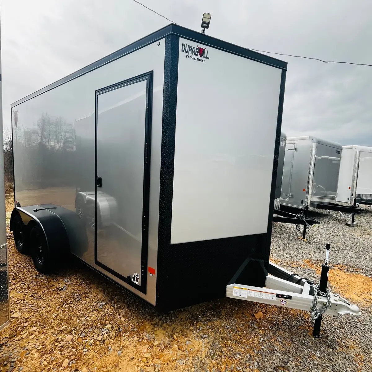 2026 Durabull 7X14 Elite Cargo Trailer/6"^/Ramp/Blackout Package 1