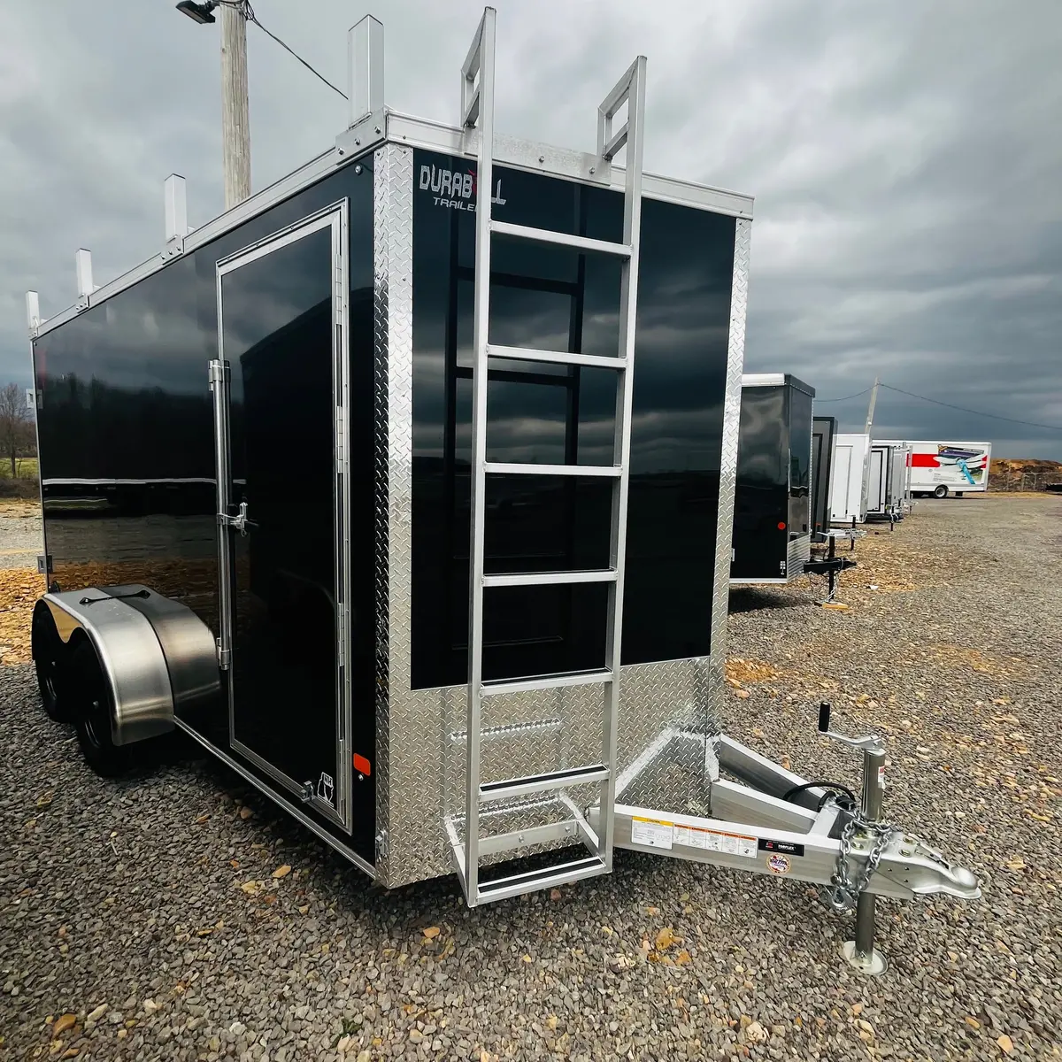 2026 Durabull 7X14 Contractor Package W/ Barn Doors 1