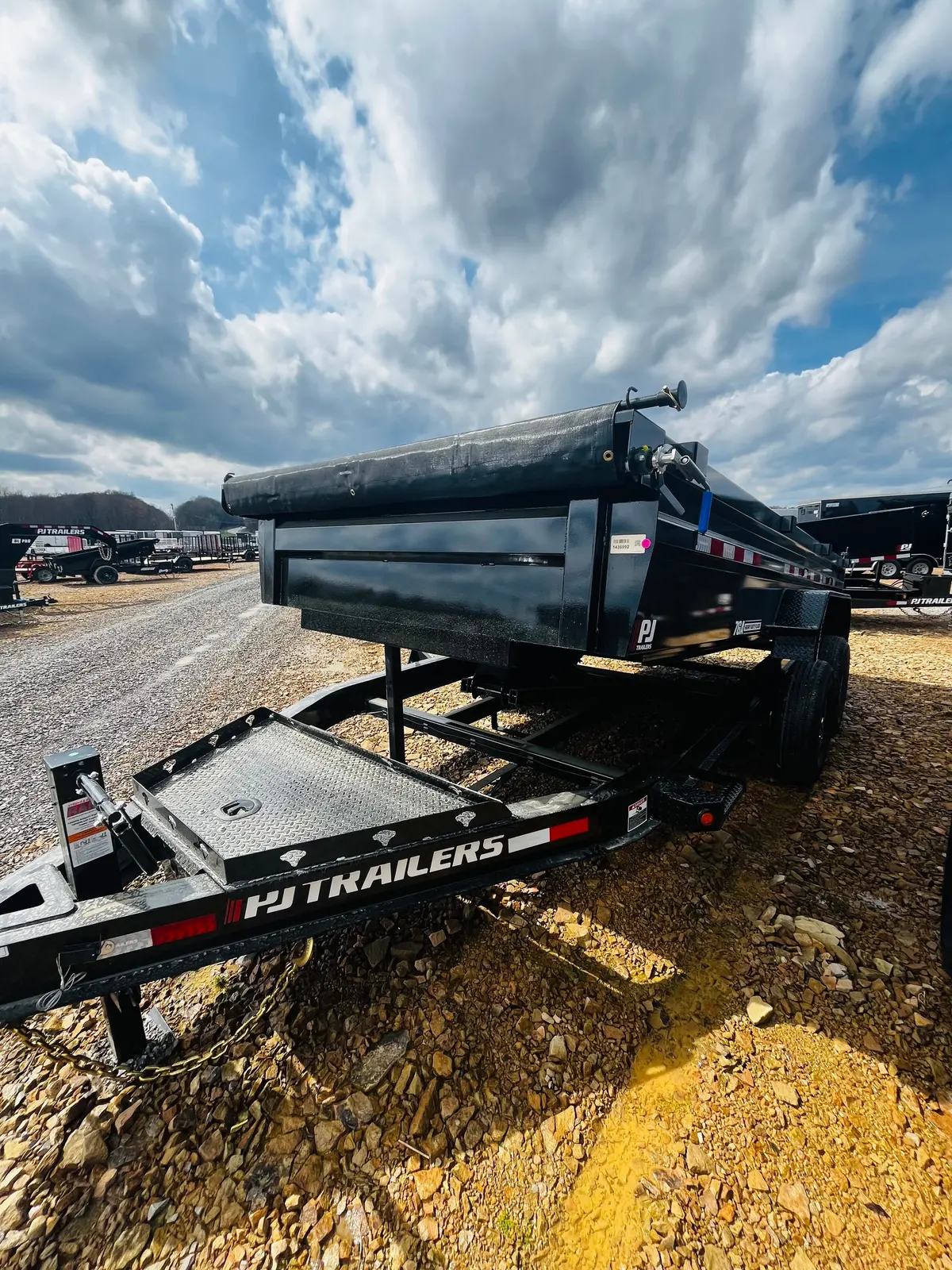 2026 Pj 7X16 Low Sided Dump Trailer (Dl) 2