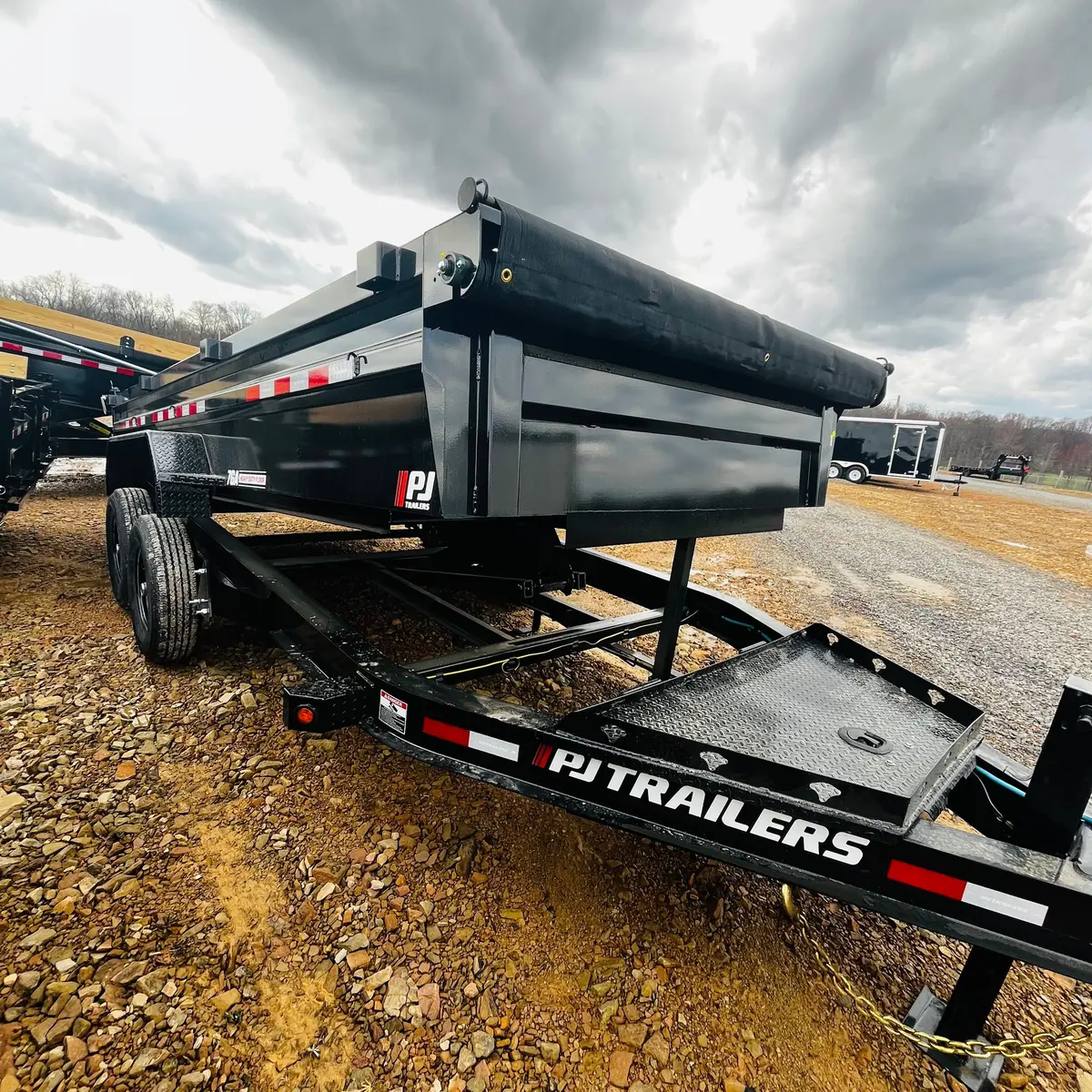 2026 Pj 7X16 Low Sided Dump Trailer (Dl) 1