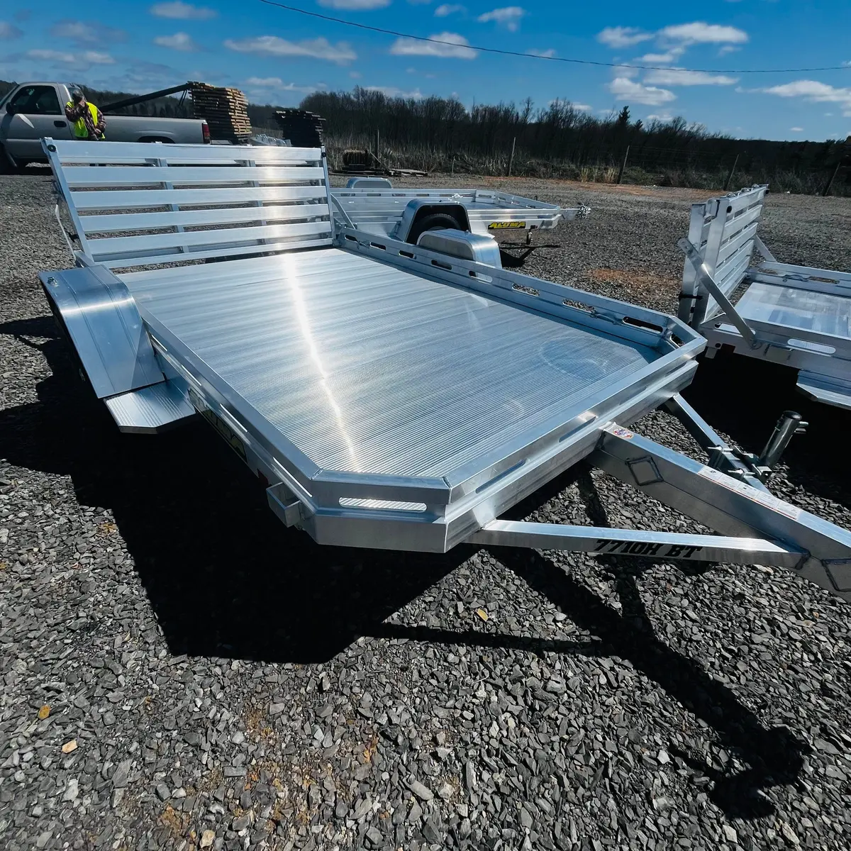 2027 Aluma 77"X10' Utility (7710H-S-Bt) 1