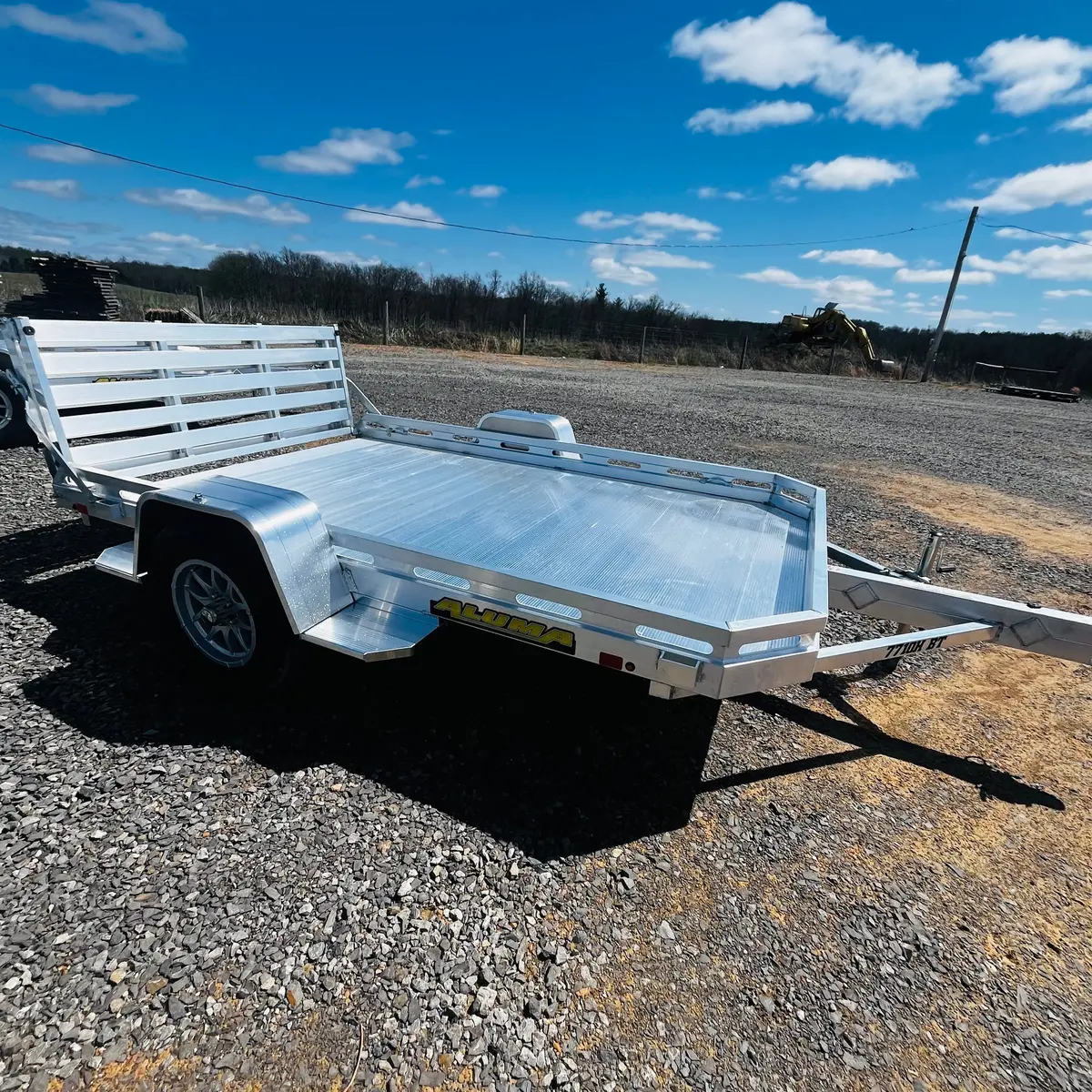 2027 Aluma 77"X10' Utility (7710H-S-Bt) 1