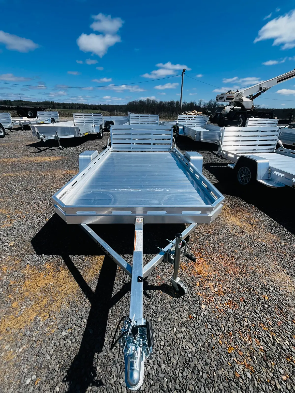 2027 Aluma 77"X12' Utility (7712H-S-Bt) 2
