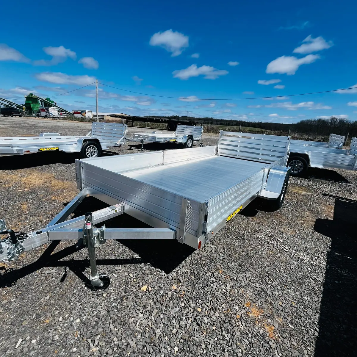 2027 Aluma 81"X14' Utility (8114S-R-Bt-Sr) 1