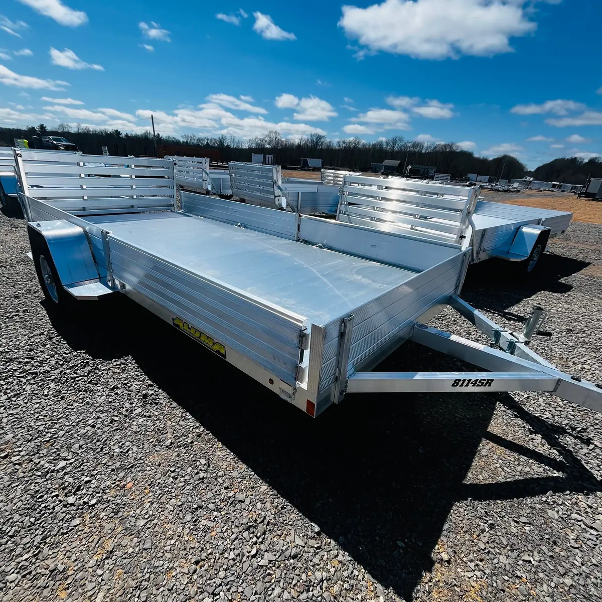 2027 Aluma 81"X14' Utility (8114S-R-Bt-Sr) 1