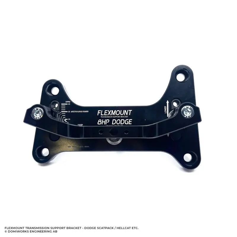 Domiworks Engineering Flexmount - Transmission Supporting Bracket - 8Hp Dodge Scatpack Hellcat 1