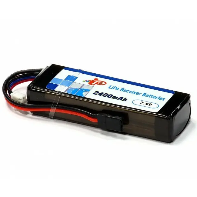 Intellect Lipo - 2400 7.4 V Lipo Receiver Battery Intl2400-2S-W1 1