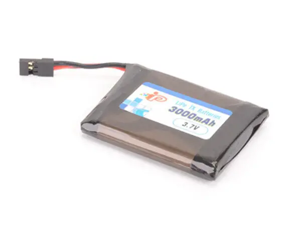 Intellect 3000 Mah 3.7V Lipo Battery - Suit Sanwa Mt44/Mt-5 & Other Radio's - Intl3000-1S-W1 1