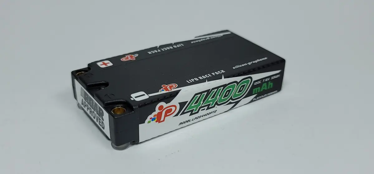 Intellect 4400 Mah 7.6V 120C Platinum Series Lipo Battery - Shorty 2022 1