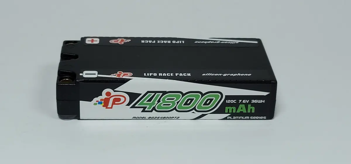 Intellect 4800 Mah 7.6V 120C Platinum Series Lipo Battery - Shorty Lcg 1