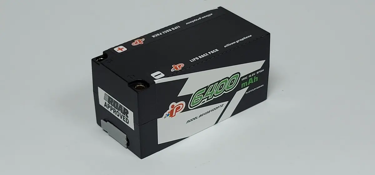 Intellect 6400 Mah 15.2V 120C Graphene Lipo Battery - Shorty - Intl6400-4S-Pt2 1