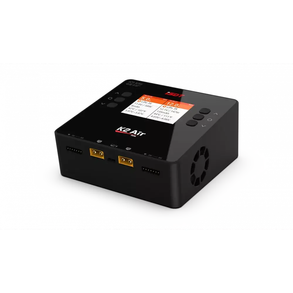 Isdt K2 Air Ladegerät 230V/10-30V, 1-6S Lipo, 20A, 2X500w  Isdt-K2-Air 1