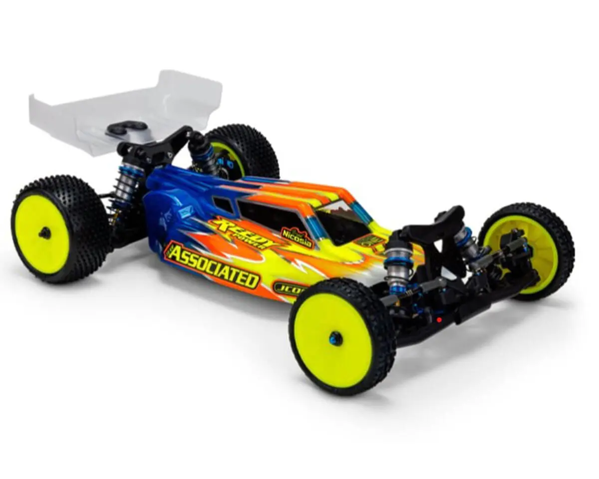 S2 - Rc10b7 Body W/Carpet | Turf | Dirt Wing, Light-Weight 1
